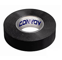 Ізолента PVC 20m чорна "Convoy" (шир.19мм/товщина 0,13мм) Високотемп. Оригінал