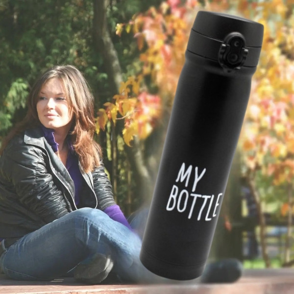 Термос My Bottle кружка термос Чорний