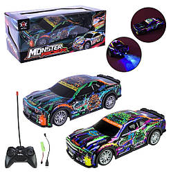 000-011 Машинка,акум., 2 кольори, світло, дим, usb-зарядка, короб. 27, 5*12, 5*11см