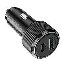 АЗП Hoco NZ14A (PD20W+QC3.0 1Type-C/1USB)  (Чорний)