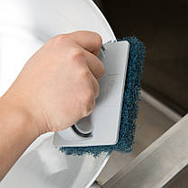 3M™09330 Twist-Lok™ 961 Pad Holder Light Grey - Шлифок для листів скотч-брайт, 63х89х121 мм, фото 5
