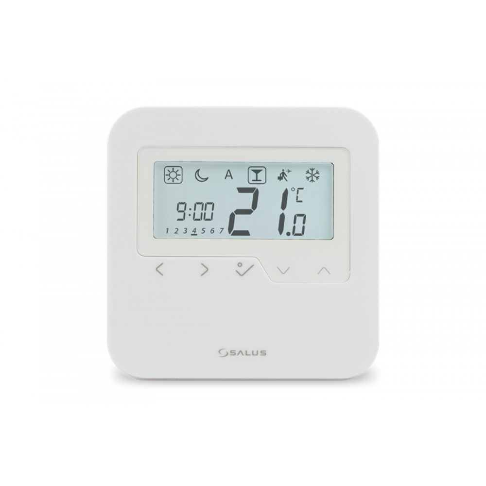 SALUS HTRP230 Зональний тижневий програматор температури, дротовий, 230В