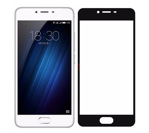 Full Cover захисне скло для Meizu U20 - Black