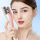 Роликовий масажер для обличчя, 400мАч, від USB / Роллер для обличчя / Ліфтинг масажер для підтяжки обличчя, фото 5