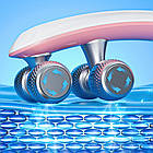 Роликовий масажер для обличчя, 400мАч, від USB / Роллер для обличчя / Ліфтинг масажер для підтяжки обличчя, фото 4