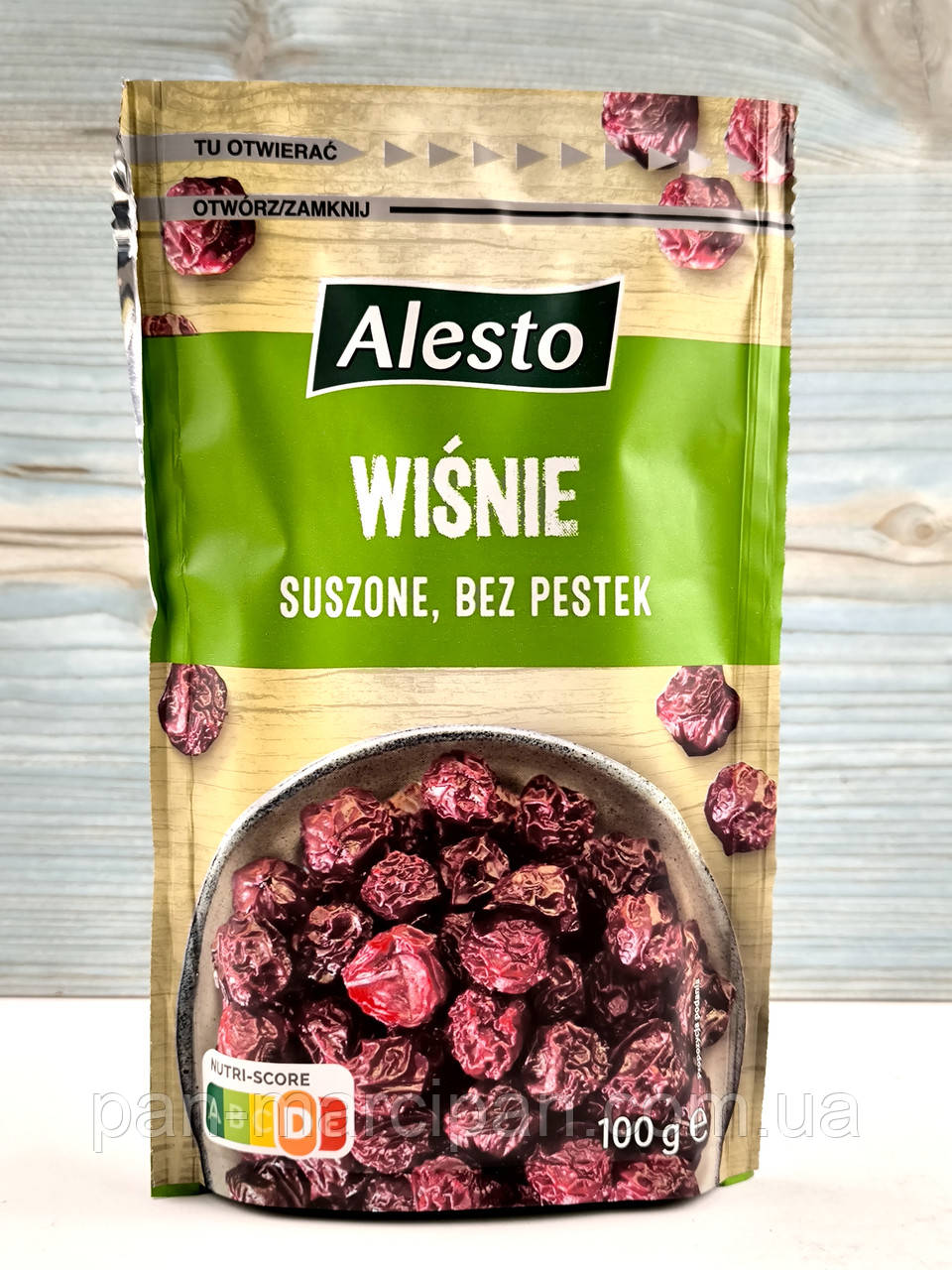 Сушені вишні без кісточок Alesto 100 г Німеччина, фото 1