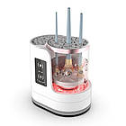 Очищувач пензлів для макіяжу, 8Вт, USB / Електрична чистилка для пензлів / Звуковий очисник для пензлів, фото 5