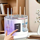Очищувач пензлів для макіяжу, 8Вт, USB / Електрична чистилка для пензлів / Звуковий очисник для пензлів, фото 4