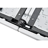 Стіл туристичний складаний SpringFun 180x74x72 садовий, для кемпінгу з пластику, білий, фото 6