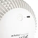 Бездротовий вентилятор USB-C 2 режими роботи із затискачем Ruhhy (25567) Польша, фото 2