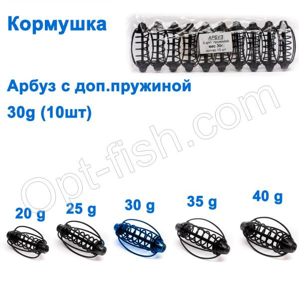 Годівниця Кавун кр із дод. пружиною 30g, фото 1