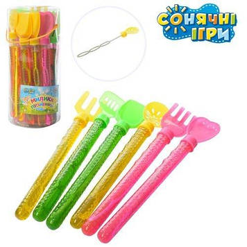 Мильні бульбашки Меч 27см,мікс видів,в дисплеї,27х13х13см №801P(24)(288)