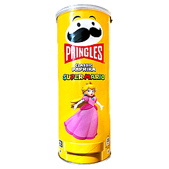Чипси паприка Прінглс Pringles paprika 165g 19шт/ящ (Код: 00-00005661)