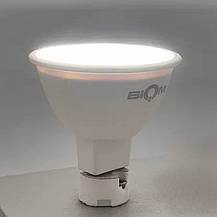 Світлодіодна лампа Biom BT-709 MR16 10W GU5.3 3000К матова, фото 5