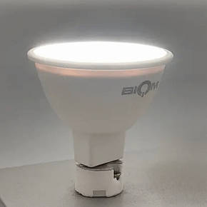 Точкова світлодіодна Лампа BIOM MR16 9W цоколь GU10 4500K нейтральний білий, фото 4