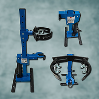 Гідравлічний знімач пружин 1000 кг VERKE V84805 Стяжка пружин гідравлічна