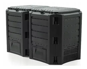 Подвійний компостер 800л Prosperplast MODULE COMPOGREEN