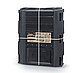 Подвійний компостер 800л Prosperplast MODULE COMPOGREEN, фото 5