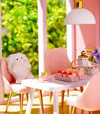 Конструктор 3D DIY Румбокс "Рожевий затишок" Dream Angels, L-030, рожевий, фото 3