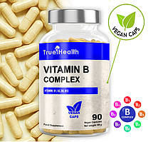 Вітаміни групи В True Health Vitamin B Complex - 90 vegan caps