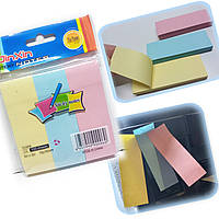 Папір для нотаток (стікери клейкі) C3-3 "Sticky Notes" 76×76 мм, по 100 аркушів 3 кольорів / №1
