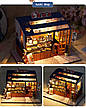 Конструктор 3D DIY Румбокс "Японський Суші-Ресторан" Dollhouse TD35, різнокольоровий, фото 8