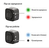 Блимавка на велосипед Enfitnix CubeLite III задній габарит з датчиком гальмування та кріпленням під сідло, фото 9