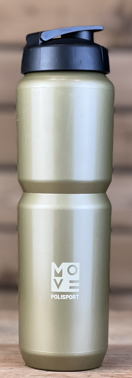 Фляга для велосипеда велофляга POLISPORT MOVE 1L 1000мл золотий/чорний, фото 1