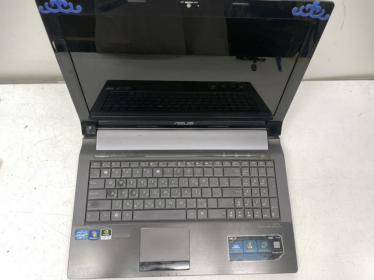 Ігровий ноутбук на запчастини Asus N53S Core i7