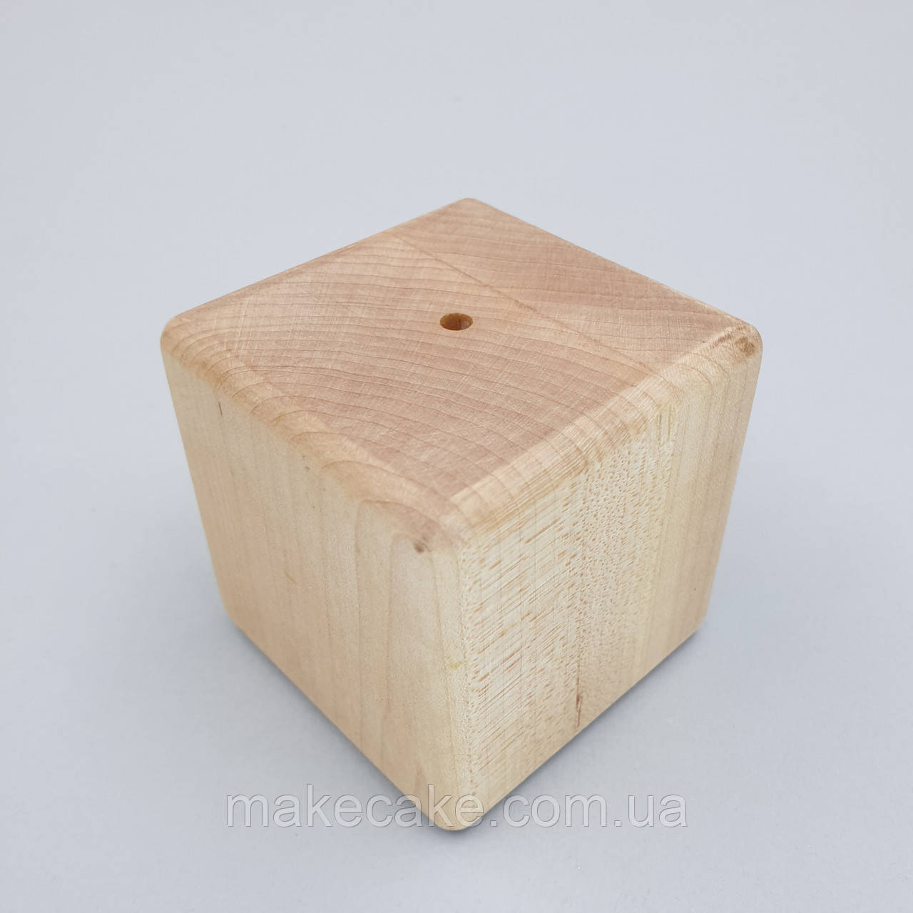 Дерев'яний кубик під кондитерський гвоздик, фото 1