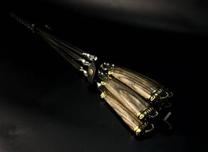 Набір шампурів у сагайдаку Люкс Nb Art Скорпіон ясен 6 предметів 47330151, фото 2