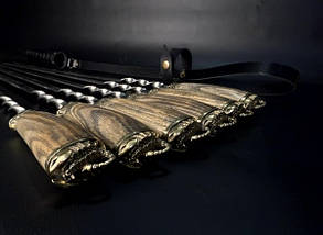 Набір шампурів у сагайдаку Люкс Nb Art Скорпіон ясен 6 предметів 47330151, фото 5