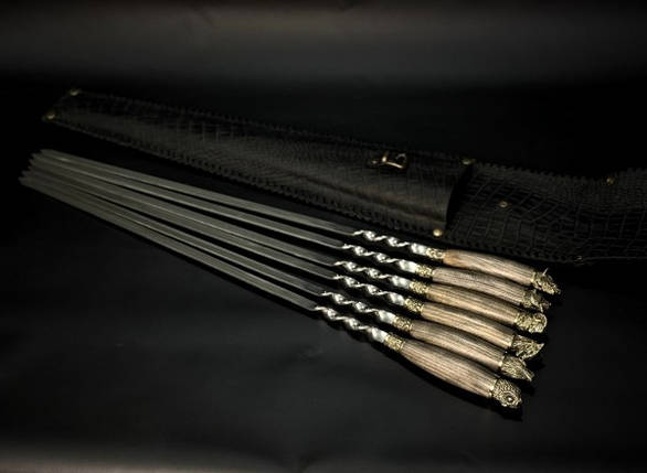 Набір шампурів Люкс Nb Art Звірі в закритому сагайдаку 6 предметів 47330162, фото 1