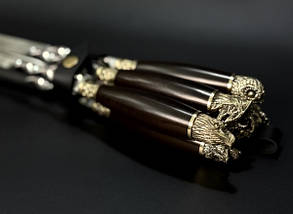 Набір шампурів у сагайдаку Люкс Nb Art Звірі 6 предметів 47330168, фото 3