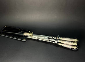 Набір шампурів Люкс Nb Art Звірі ясен у сагайдаку 7 предметів 47330176, фото 2