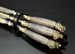 Набір шампурів Люкс Nb Art Звірі ясен у сагайдаку 8 предметів 47330180, фото 5