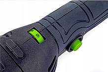 Кутова болгарка для різання 125 мм WUBER 1100 Вт шліфмашина для шліфування та різання металу бетону, фото 5