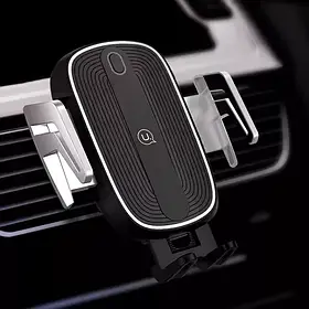 Тримач з бездротовим зарядом Usams US-CD100 Automatic Touch Induction Wireless Charging Car Holder
