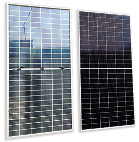 Двостороння сонячна панель JA Solar JAM72D40-600/LB 600 Вт (Bifacial, N-тип)
