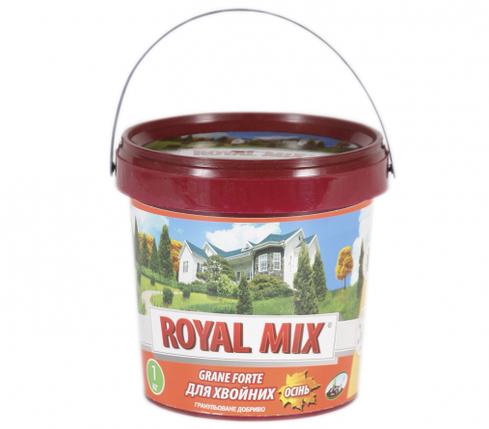 Добриво для хвойних осінь "ROYAL MIX" 1 кг, мінеральне комплексне, фото 1