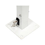 Бар'єр паркувальний «Метелик» складаний h=60 см (b=51 см) замок з 2 ключами Yato YT-55740, фото 4