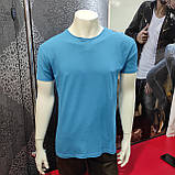 Чоловіча однотонна футболка Туреччина, фото 3