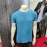 Чоловіча однотонна футболка Туреччина, фото 2