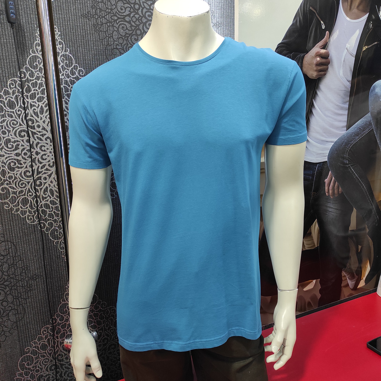 Чоловіча однотонна футболка Туреччина, фото 1