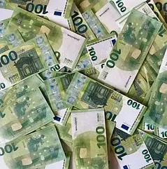 Конфетті "100 євро", 50гр