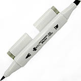 Маркер аквар. "Santi sketch" №SM-60/390726 жовто-сірий(6), фото 2