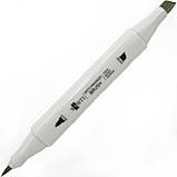 Маркер аквар. "Santi sketch" №SM-60/390726 жовто-сірий(6), фото 3