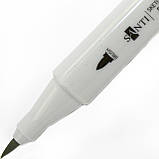 Маркер аквар. "Santi sketch" №SM-60/390726 жовто-сірий(6), фото 4