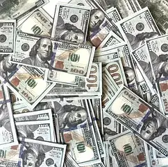 Конфетті "100 долл", 50гр