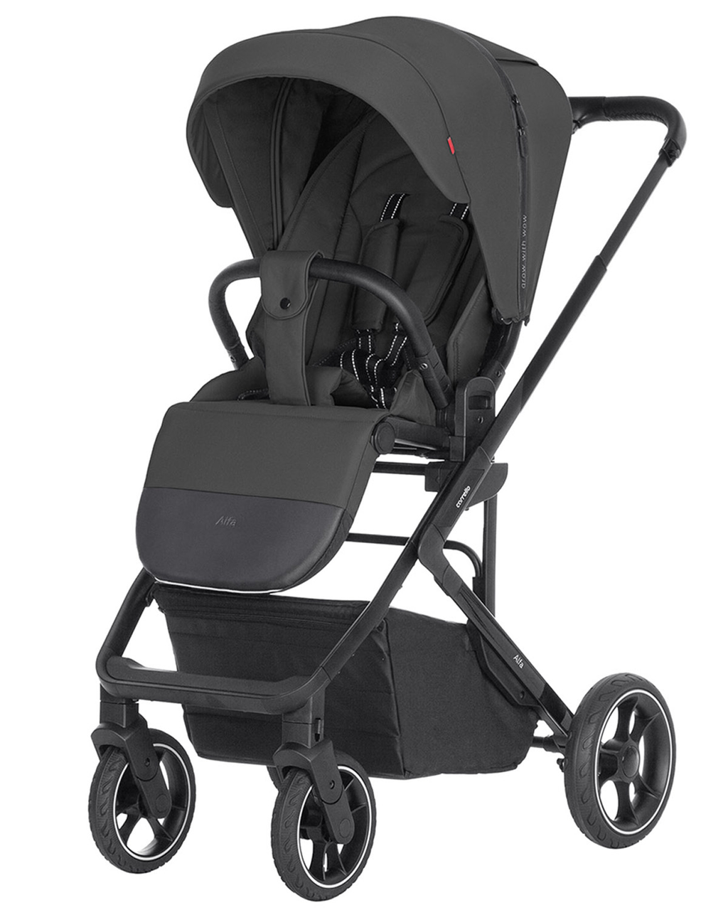 Прогулянкова коляска CARRELLO Alfa CRL-5508 BF Graphite Grey